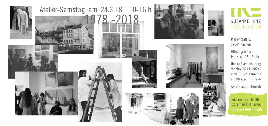 Atelier-Samstag am 24.03.2018 - 40 Jahre 1978 bis 2018