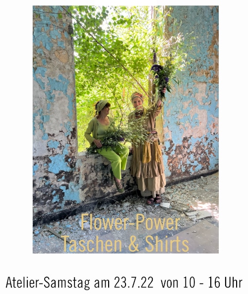 Flower-Power - Atelier-Samstag am 23. Juli 2022