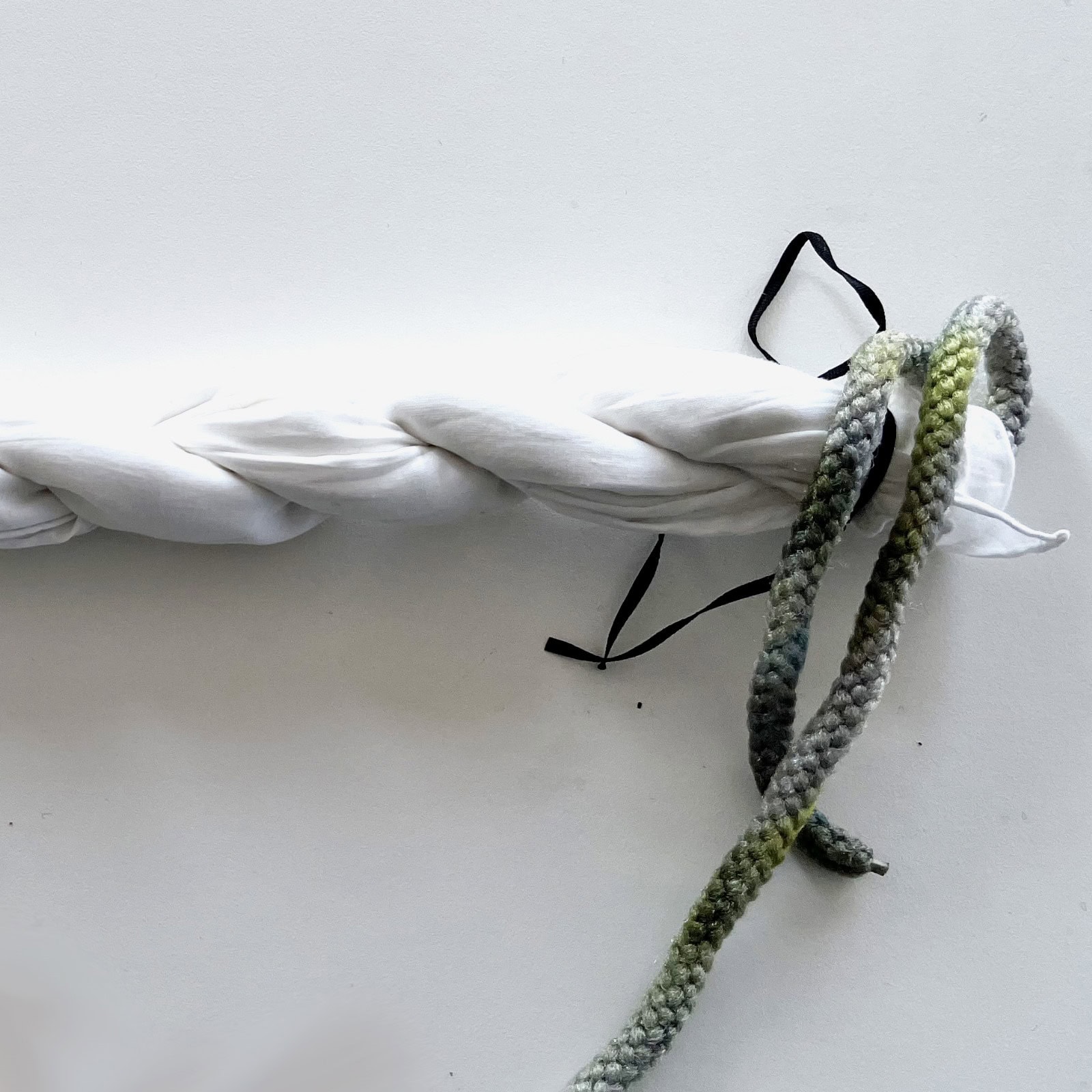 Twist Shibori - Twist um das Seil